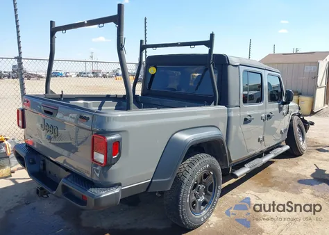 2021 Jeep Gladiator Sport 4X4 from USA, damaged, VIN 1C6HJTAG8ML598928